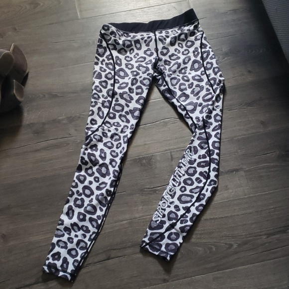 strong liftwear Pants - Strong liftwear leggings - leopard
